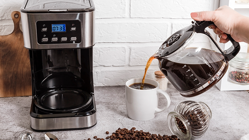 Koffie zetten met een filterkoffiemachine